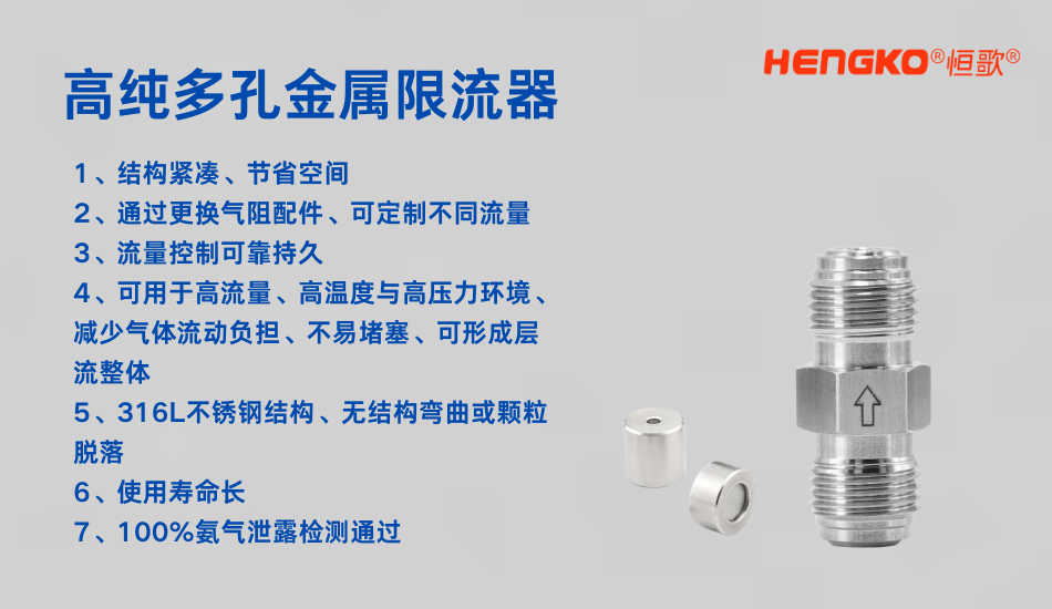 多孔金属限流器1