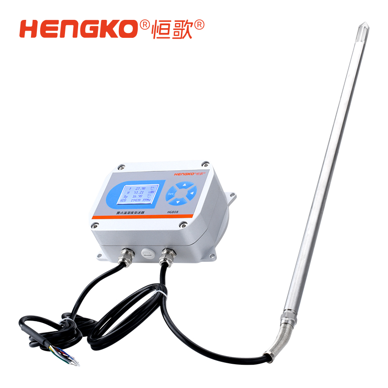 恒歌温湿度变送器:助力石油化工行业,应对高温烟气处理监测挑战!