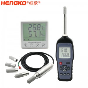 恒歌定制智能精密露点仪_rs485信号输出进口传感器在线式露点测试仪