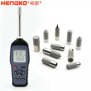 手持式温湿度标准器 探头可拆换HG970温湿度测量仪