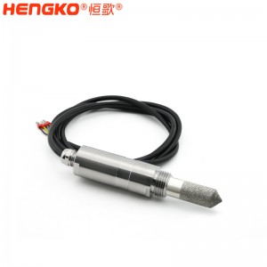 恒歌定制rs485输出信号露点测试仪_高精度防潮不锈钢外壳用于大棚露点探头