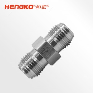 高纯度多孔金属限流器_气体高流量过滤器100%氦气测试