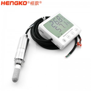 恒歌定制RS485便携式露点检测仪_响应快测量精准档案室露点温度变送器