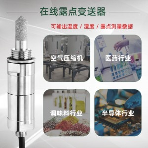 压缩空气露点仪_管道式高精度露点仪