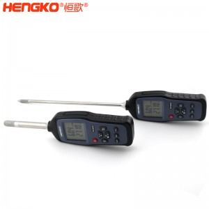 HG970手持式温湿度标准器 便捷式空气露点温湿度记录仪