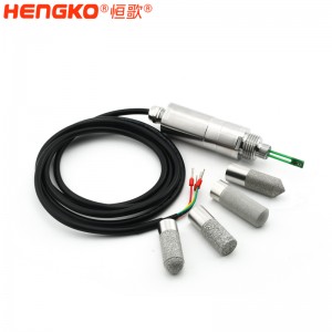 恒歌厂家直销rs485在线露点传感器_实验室干燥箱适用在线式精密露点仪