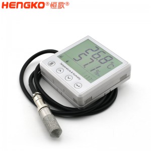 恒歌高精准RS485便携智能露点仪_响应快大屏数显便携式精密露点仪