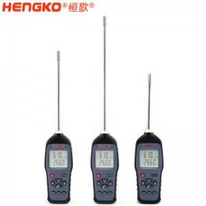 厂家定制防水温湿度巡检仪_RS485输出便携式温湿度巡检仪适用于实验室
