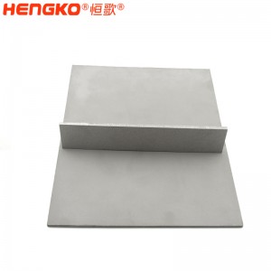 高弹性膜电极配套扩敢层多孔过滤板丨不锈钢滤片