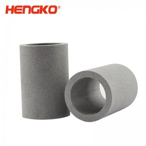 粉末烧结多孔不锈钢滤管_易清洗寿命长孔径0.1-90μm可选用于污水处理