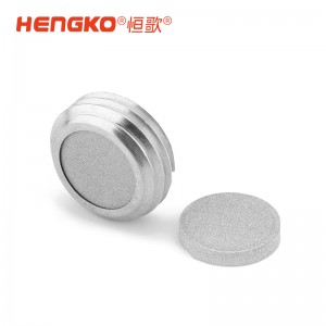恒歌高精度HSP型消声器_气动设备金属消音滤芯