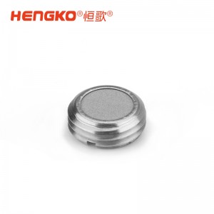 恒歌高精度HSP型消声器_气动设备金属消音滤芯