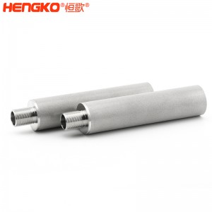 厂家按需定制多孔316L不锈钢粉末烧结过滤器多型号规格耐腐蚀环保滤芯