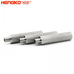 厂家按需定制多孔316L不锈钢粉末烧结过滤器多型号规格耐腐蚀环保滤芯