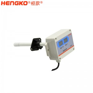 风管道探头的温湿度变送器用于各类工业管道的温湿度测量