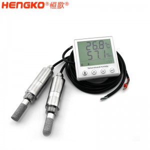 恒歌定制RS485便携式露点检测仪_响应快测量精准档案室露点温度变送器