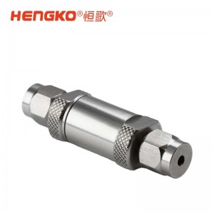 卡套直通过滤器_不锈钢气体过滤器_精密高效工艺气体过滤器