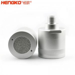 恒歌不锈钢316L/铝可燃气体分析仪检测过滤器保护罩外壳防爆耐高温透气性好