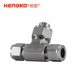 实验室集中供气系统不锈钢T型过滤器丨实验室气体管道过滤器